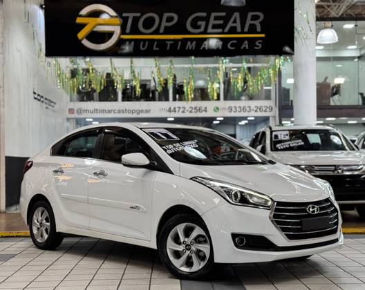 HYUNDAI HB20S 1.6 PREMIUM 16V FLEX 4P AUTOMÁTICO HYUNDAI HB20S 1.6 PREMIUM 16V FLEX 4P AUTOMÁTICO